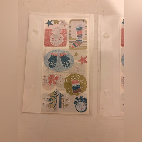 🆕 CREATIVE MEMORIES Open House holiday stickers Christmas new 2 packs set - Picture 2 of 5